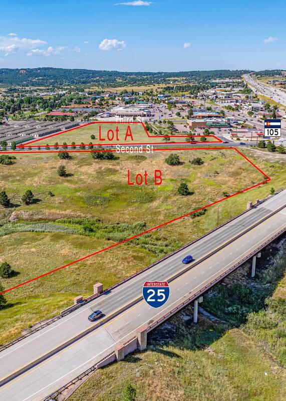 Price Reduced on Two Premier Development Parcels in the Heart of Monument, Colorado