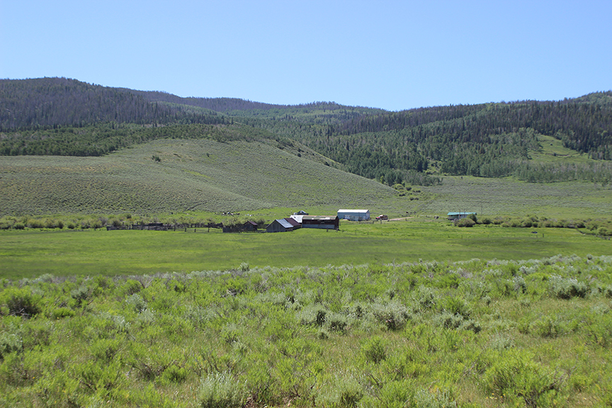 Quarter Circle 4 Ranch SOLD Toponas, Colorado Ranchland