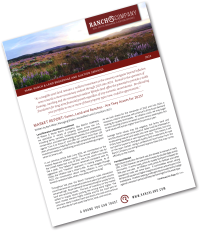 Summer 2023 Ranch Farm Spring Real Estate Newsletter